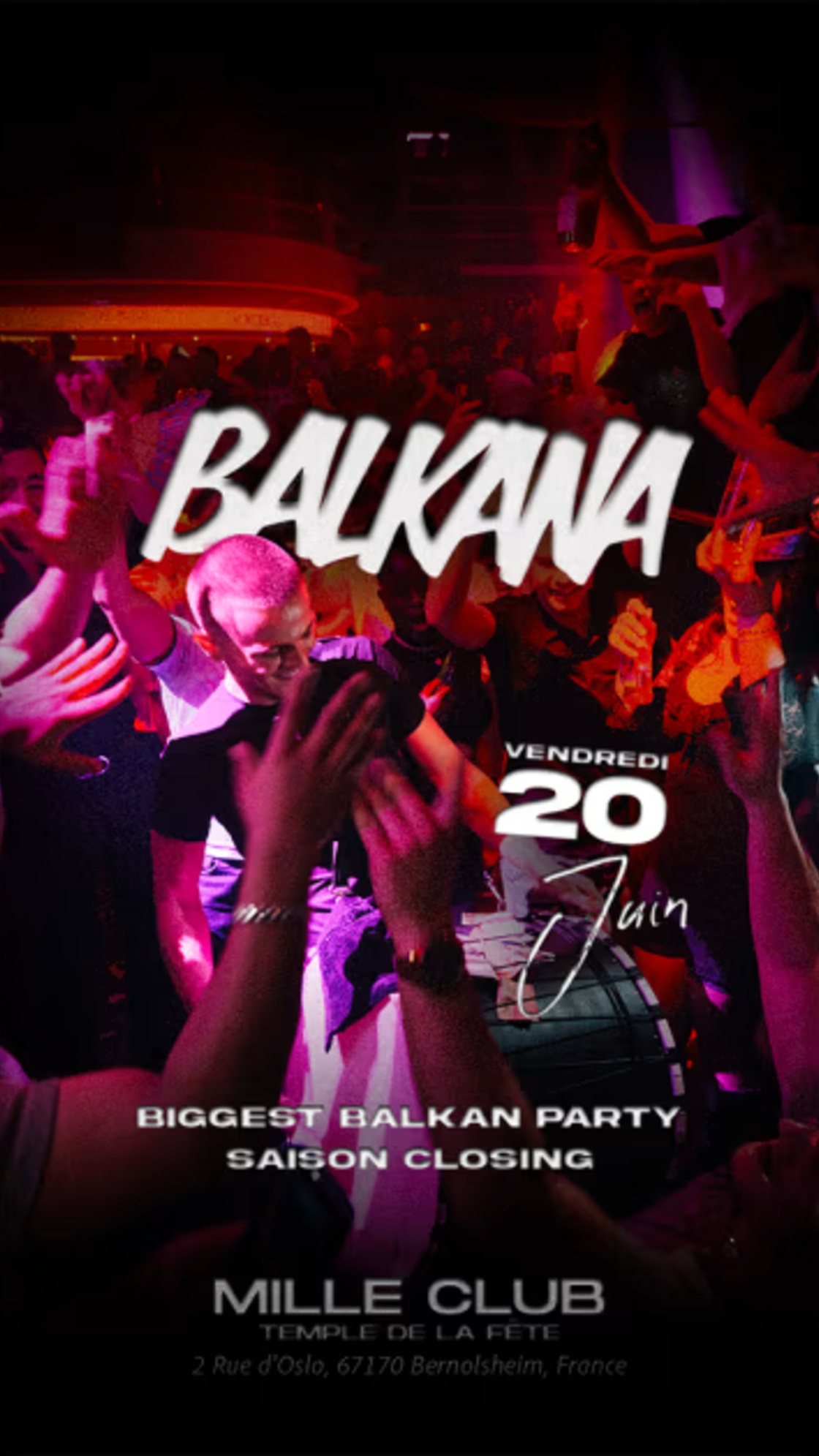 BALKANA x GIMI-O in Strasburg at Mille Club